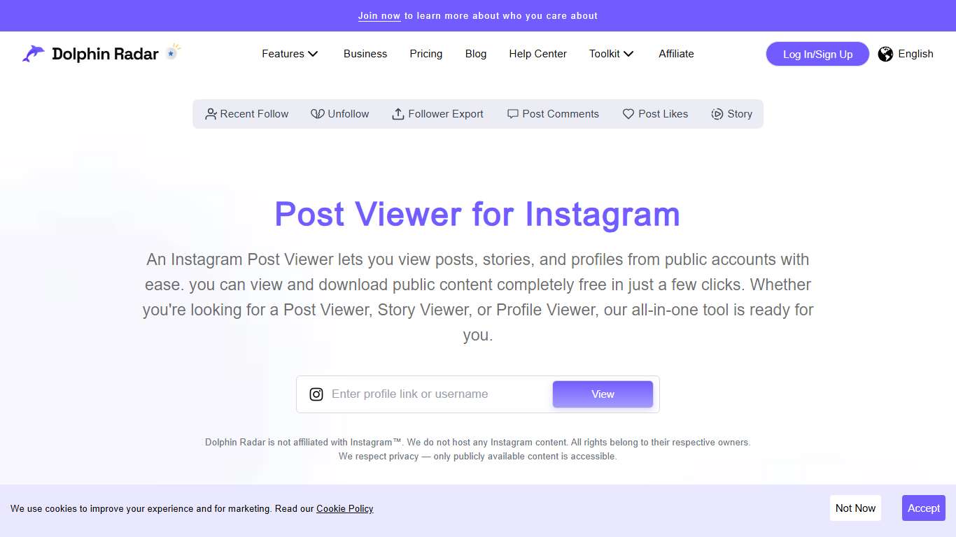 Instagram Post Viewer – View IG Posts, Stories and Profiles